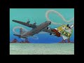 (Remade Video 40/200.) Antonov AN-12 tries to take pizza from SpongeBob.