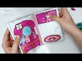 ☁️Tutorial☁️ My melody House Squishy Book /Paper play /Asmr