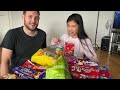Filipina Girlfriend Trying IRISH Snacks for the First Time 🇮🇪