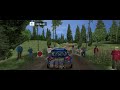 XRS Rally Scotland 2024 - RZ/SS 2 Hyppyjulma gravel - Ford Fiesta Rally 2