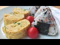 Tamagoyaki & Onigiri Breakfast Recipe