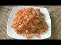 Braised shrimp head/ Thanh Thi Vlog