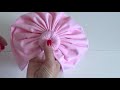 How to sew a turban hat with your own hands (a turban with a knot)