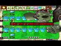 PVZ Mod Snow Pea and Girl Gatling Pea vs 9999 Zombies | Plants and Zombies