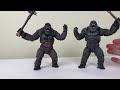 SH MonsterArts Pre-Evolved Godzilla and Kong Double Figure Review I Godzilla X Kong: The New Empire
