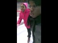 LIL SIS 1st TIME ICE SKATING