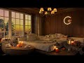 4K Cozy Bedroom Sunset Ambience | Smooth Piano Jazz Music for Relaxing, Chilling
