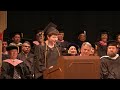 Hannah Wendorf SFCM Commencement Speech