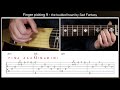 Guitar lesson 9, How to play The Troubled Heart. Fingerstyle or fingerpicking guitar lesson