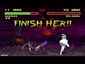 Mortal Kombat 2 (SNES) - All Fatalities
