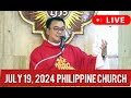 QUIAPO CHURCH LIVE MASS TODAY REV FE DOUGLAS BADONG FRIDAY JULY 19, 2024