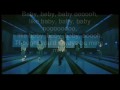 baby lyrics on screen