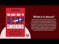 The Easy Way to Stop Smoking by Allen Carr (Free Summary)