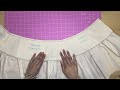 Bow Mini Skirt Sewing Tutorial ~ easy & zipper free!