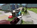 Big Rig Bowling Pile-up Crashes- beamng.drive