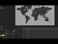 MAP LINE ANIMATION in After Effects | Animated Travel Map