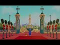 Little Dog and a Queen's Guard save the Queen's Hat | CG short film 