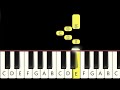 Josh Hutcherson Whistle - Fast and Slow (Easy) Piano Tutorial - Beginner