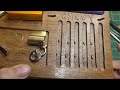 American 1100 pick and gut, a very clicky lock! #lockpicking #locksport #covertentry