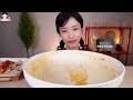 🥣 Korean Napa Cabbage Hangover Soup ☆Big Bites : ASMR :: Eatingshow☆