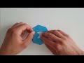 How to make an ORIGAMI SURPRISE PACKET