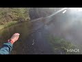 Fly fishing trout, in New Brunswick Canada