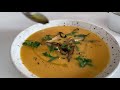 Butternut Squash Soup | Sautéed  Mushrooms