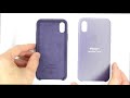 [UNBOXING & FIRST LOOK] Official iPhone X Leather Case by Apple