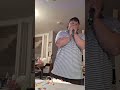 Jordan singing love you miss you mean it by Luke Bryan