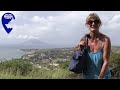 St Kitts - Jean explores the town, the fort, Friars Beach and Shipwreck Beach