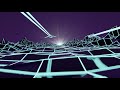 [Blender] TRON-style valley flight