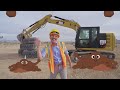 Blippi Learns to Jump and Sing at the Indoor Play Place! Educational Videos for Kids