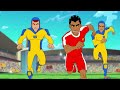 Turning the Turntables | Supa Strikas | Full Episode Compilation | Soccer Cartoon