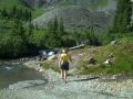 Hiking a Stretch of the Imogene Pass Run July 25, 2010