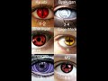 What is your Naruto eye based on the likes?