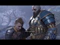 Atreus Comes Home From Asgarde - Kratos Hugs Atreus - God of War Ragnarok