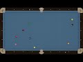 Where is the cueball going ??? 3D replica of 9-ball championship 2014 ( 4K )