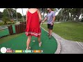 Crazy Mini Golf Hole In Ones and Airtime!