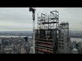 JP Morgan Chase Building Construction Aerials (update) 270 Park Avenue, New York City USA