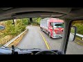 【新人トレーラー】POV Japanese Truck Driving FUSO Super Great🇯🇵Ebino MIYAZAKI in JAPAN | cockpit view 4K