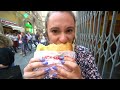 Street Food in Italy - FLORENCE'S #1 PANINI at All'antico Vinaio + ITALIAN STREET FOOD in Tuscany!