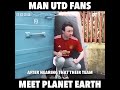 Man utd fans meet planet earth, narrated by David Attenborough