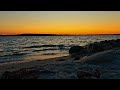 Sunset hyper lapse kiel Laboe beach 🏖️