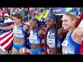 Team USA SHOCKS JAMAICA for women's 4x100 world title | NBC Sports