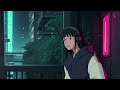 In a city bathed in neon lights late at night, Lofi Playlist. music without lyrics✏