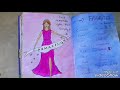 My Handmade Art Journal Writing ideas / My Journal Tour/ How to Write Diary By Aloha Crafts