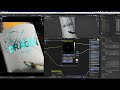 How to create a metallic label effect inside Blender 3.4
