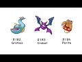 All 251 Spaceworld '97 Pokemon Sprites with Gameboy Advance Colors