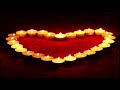 Candles heart