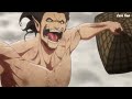 Eren Cried Seeing All Survey Corps Members Save Him | Rod Reiss Big Titan vs Survey Corps + Eren